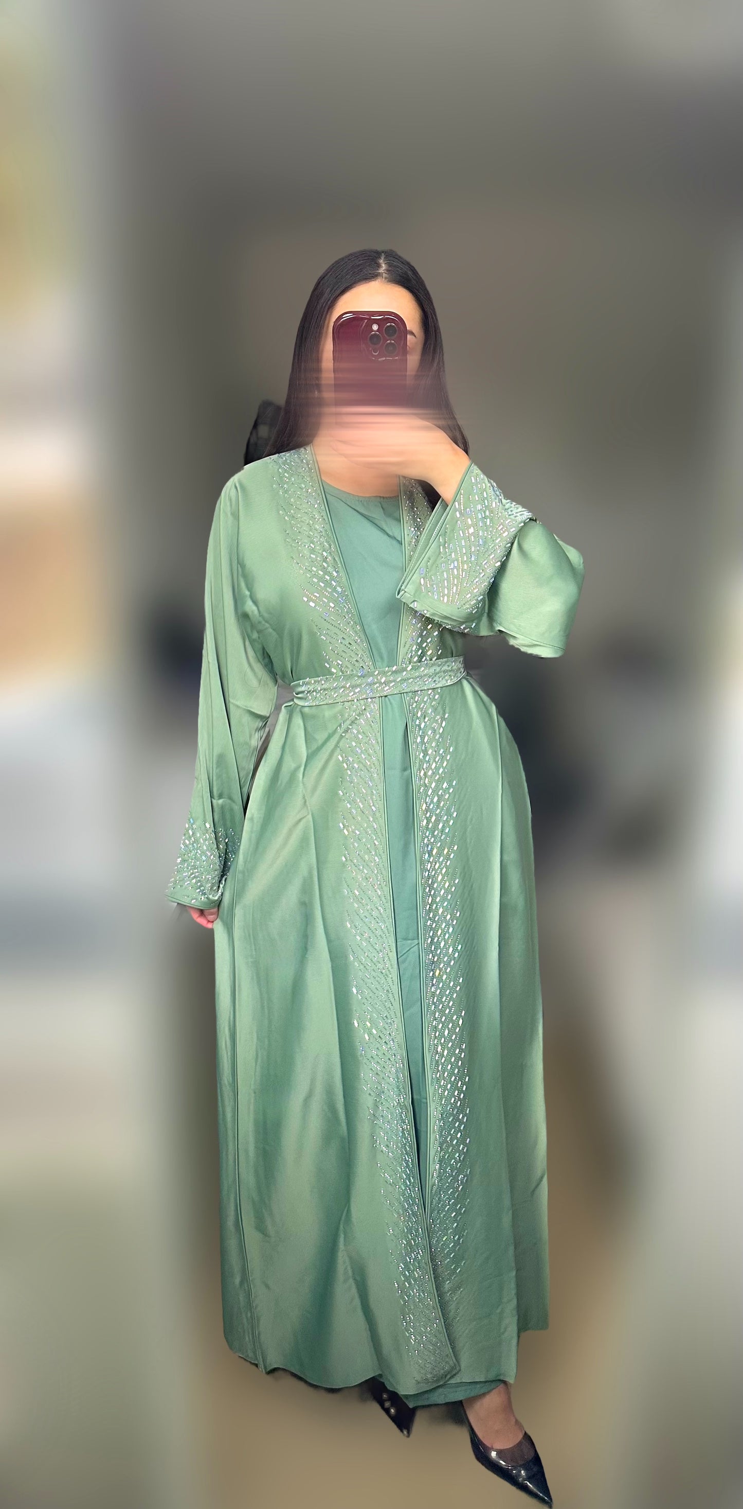 ABAYA VERTE DUBAİ